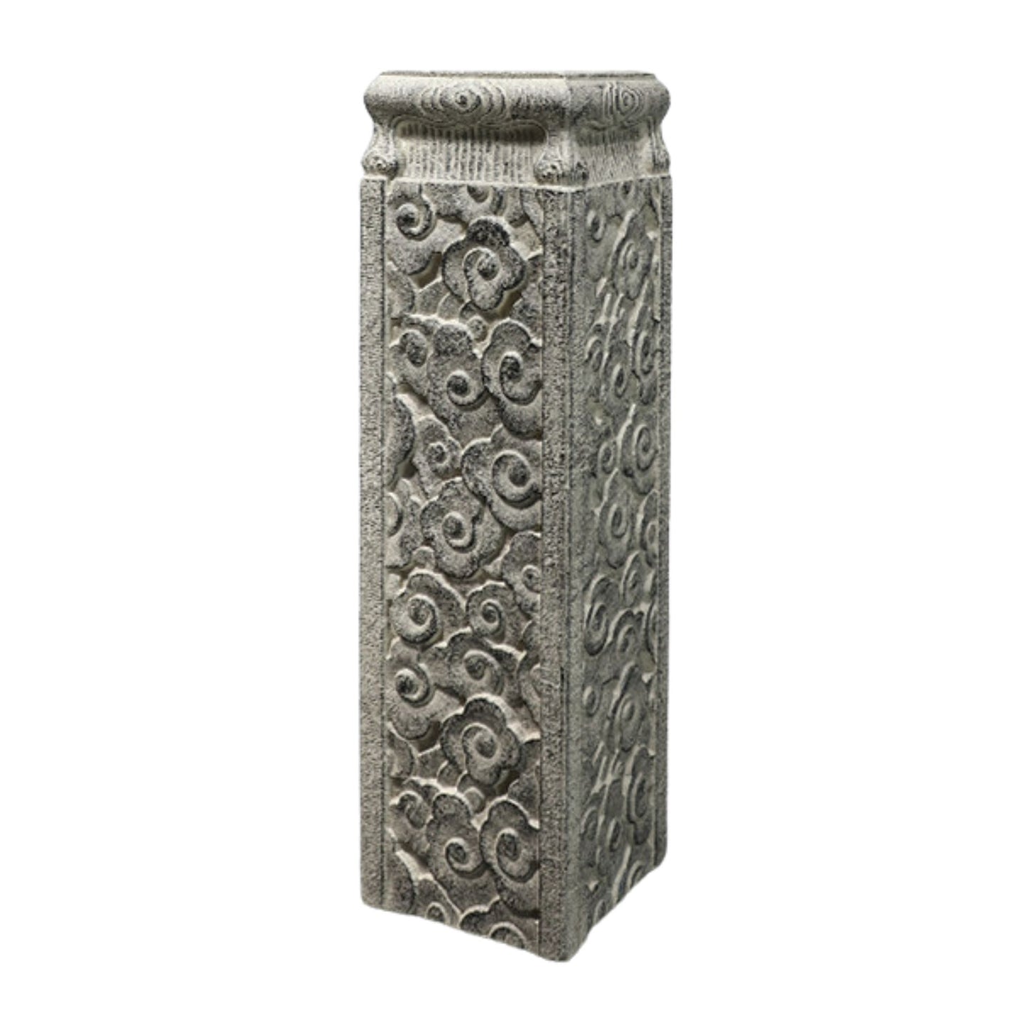 Outdoor Garden Pedestal Stand with Cloud Pattern SKU 10030