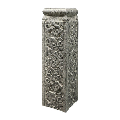 Outdoor Garden Pedestal Stand with Cloud Pattern SKU 10030