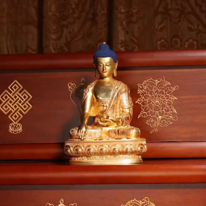 Shakyamuni Buddha Statue Brass Made 33007