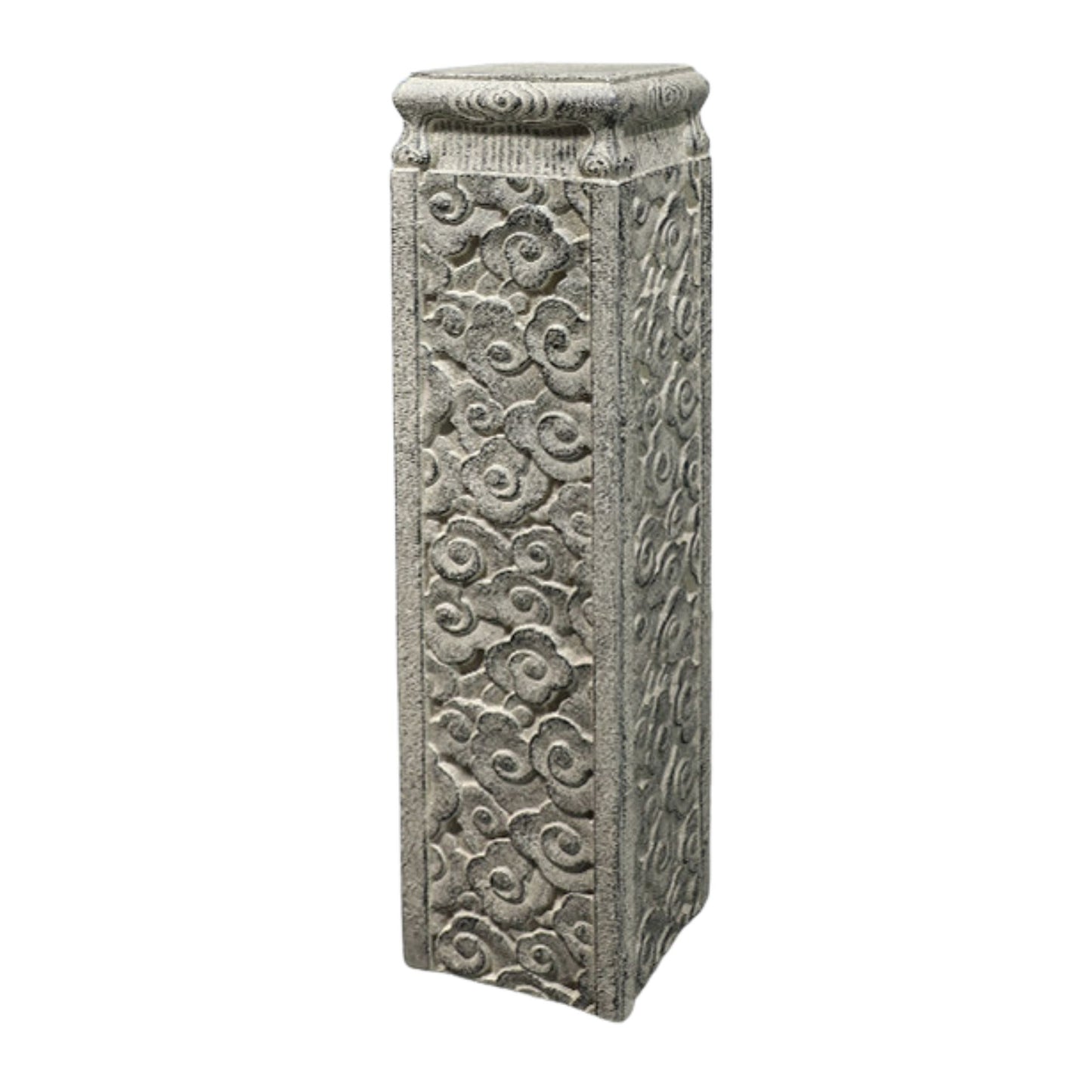 Outdoor Garden Pedestal Stand with Cloud Pattern SKU 10030