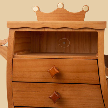 Creative Wooden Jewelry Box Organizer with Drawer SKU 21164