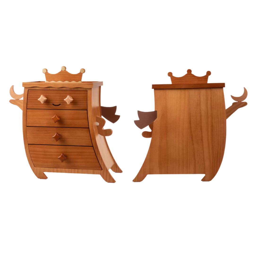Creative Wooden Jewelry Box Organizer with Drawer SKU 21164