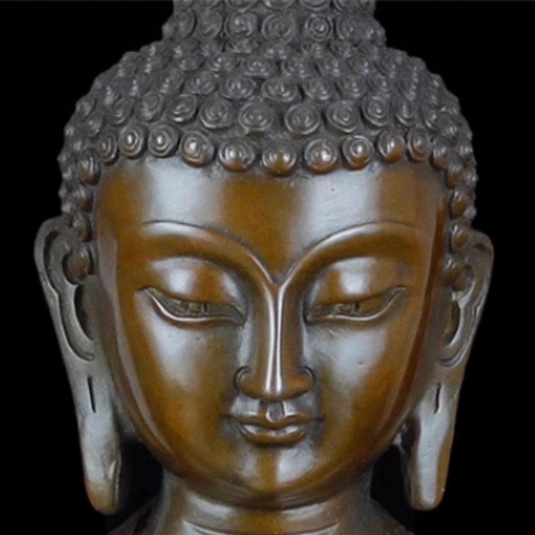 Buddha Trinity (Shakyamuni, Medicine, Amitabha) Brass Statue 33001