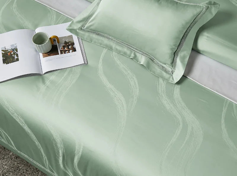Egyptian Cotton Duvet Cover Set Luxury Bedding SKU 42028
