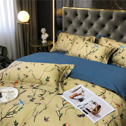 Egyptian Cotton Duvet Cover Set Luxury Bedding SKU 42011