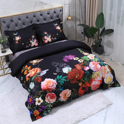 Egyptian Cotton Duvet Cover Set Luxury Bedding SKU 42016