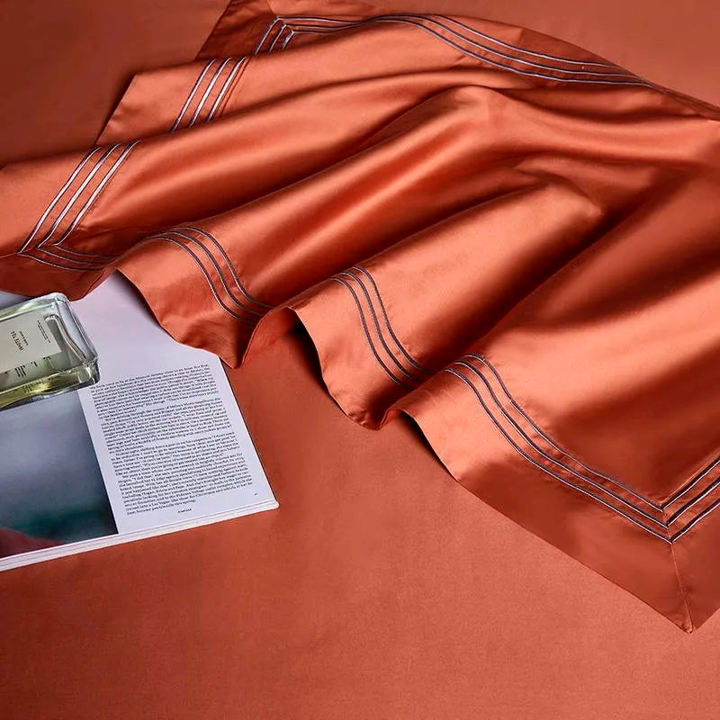 Egyptian Cotton Duvet Cover Set Luxury Bedding SKU 42034