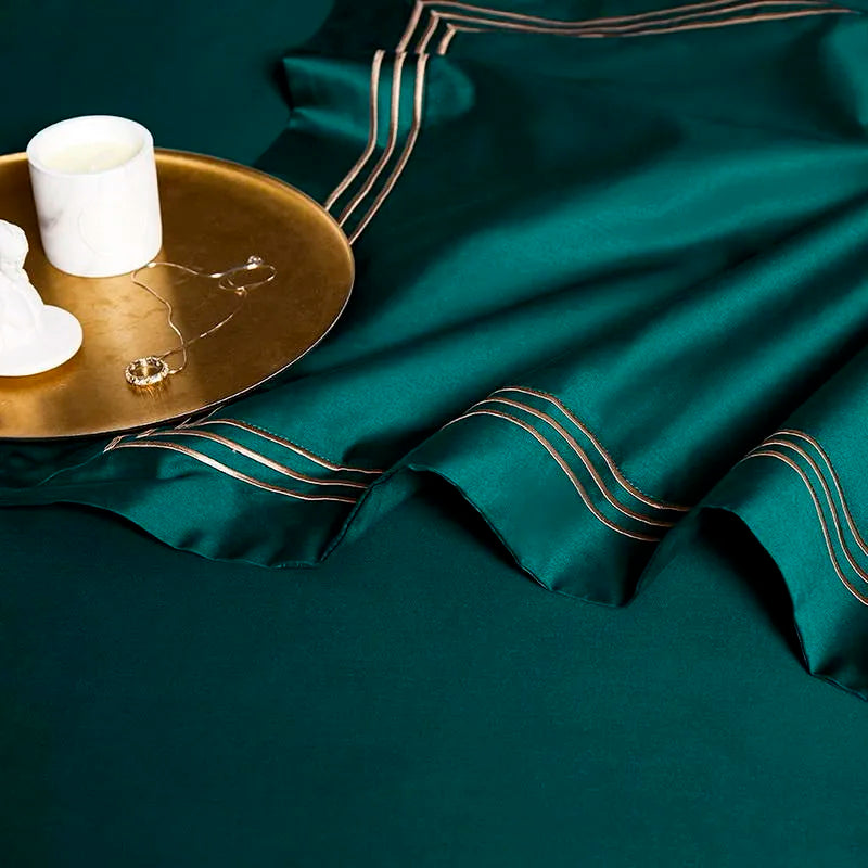 Egyptian Cotton Duvet Cover Set Luxury Bedding SKU 42033