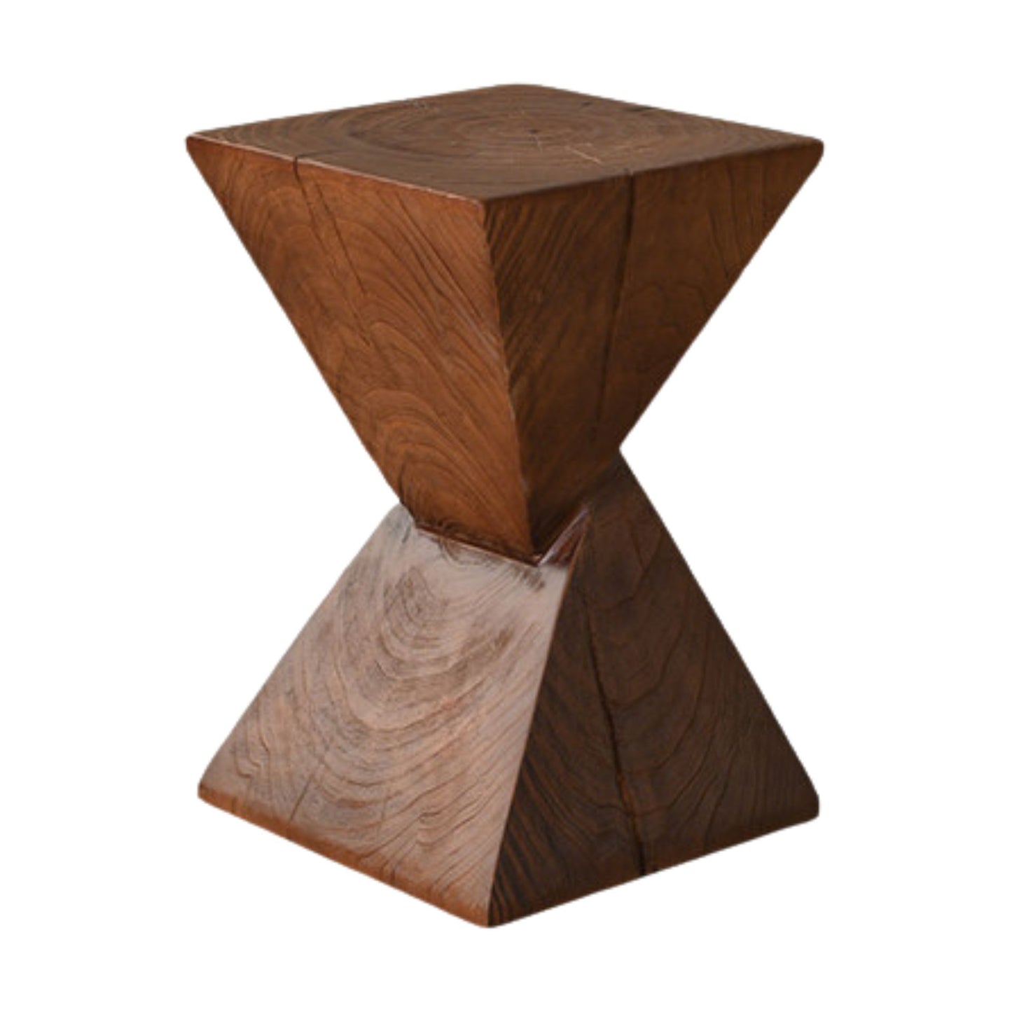 Geometric Solid Wood Pedestal Riser SKU 10029