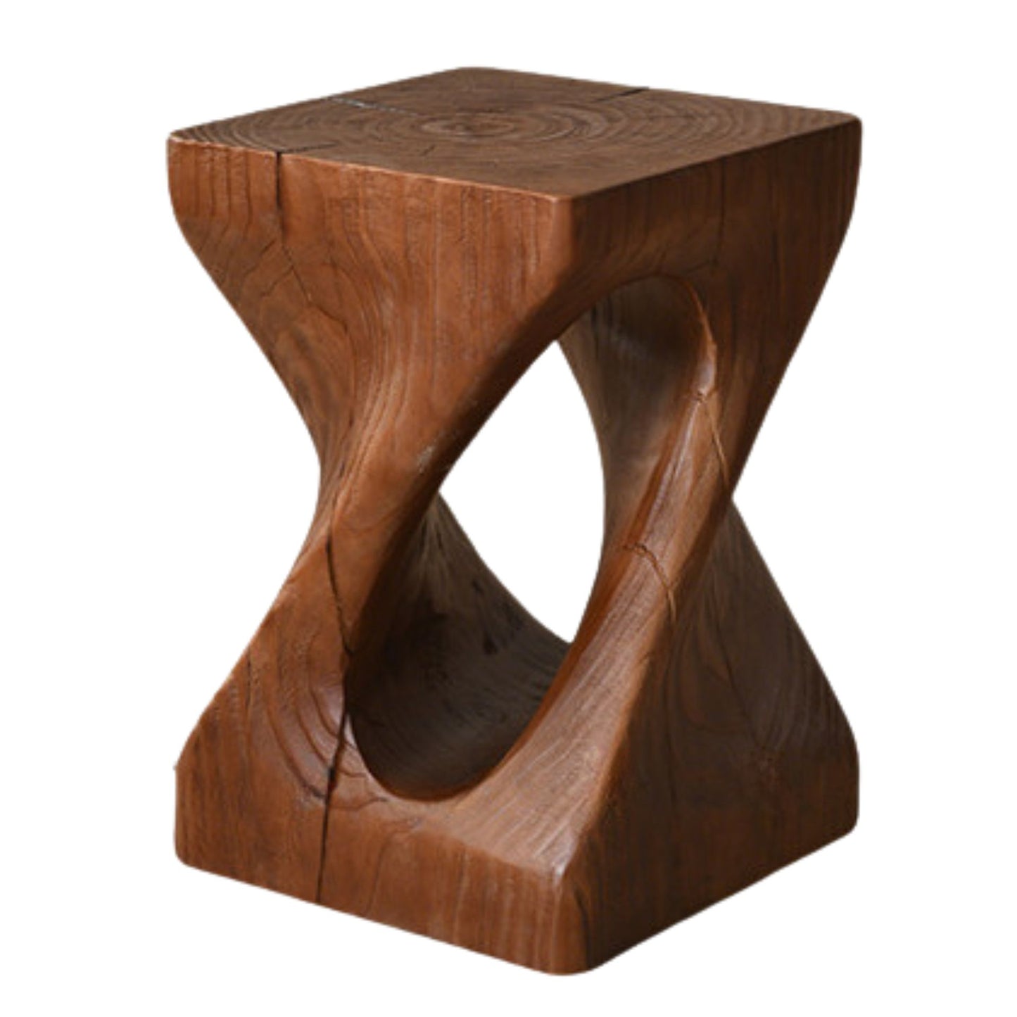 Geometric Solid Wood Pedestal Riser SKU 10029