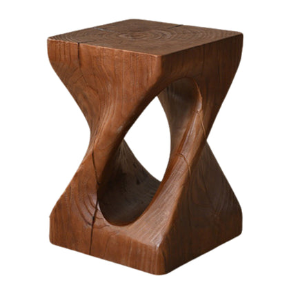 Geometric Solid Wood Pedestal Riser SKU 10029