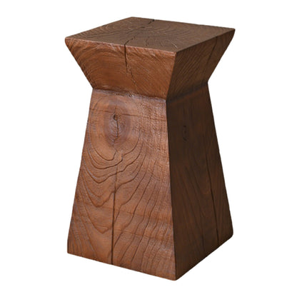 Geometric Solid Wood Pedestal Riser SKU 10029