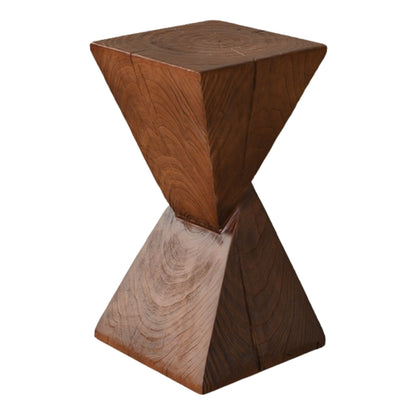 Geometric Solid Wood Pedestal Riser SKU 10029