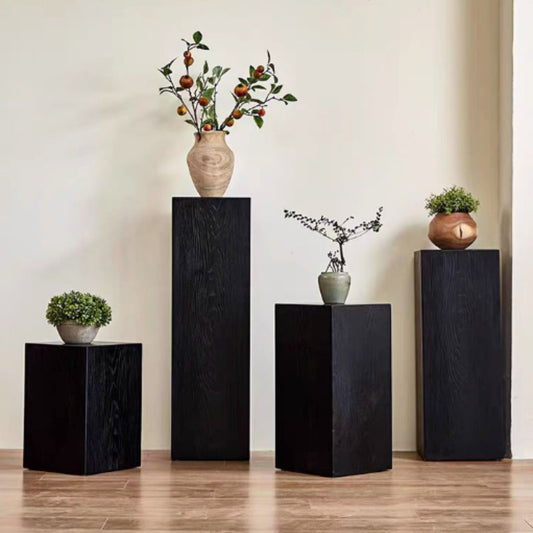 Wooden Pedestal Stand Riser with Hollow Interior SKU 10026