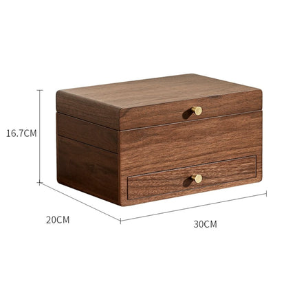 Large Wooden Jewelry Box for Women SKU 21090