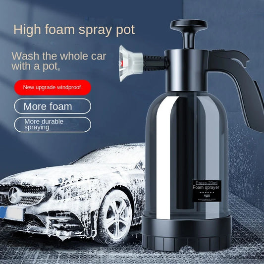 2L Hand Pump Foam Sprayer for Car Wash SKU 65005