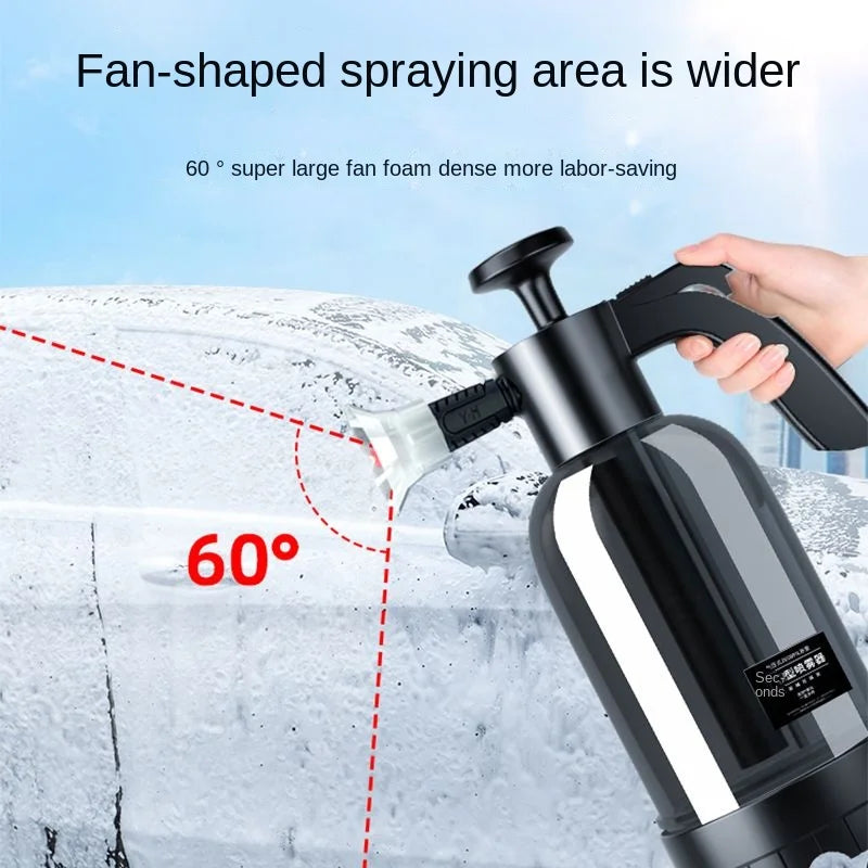 2L Hand Pump Foam Sprayer for Car Wash SKU 65005