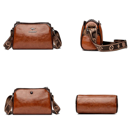 Leather Crossbody Shoulder Bag for Women SKU 83012