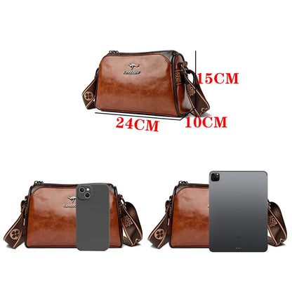 Leather Crossbody Shoulder Bag for Women SKU 83012