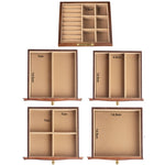 Fiver Tier Wooden Jewelry Box Organizer for Women SKU 21072