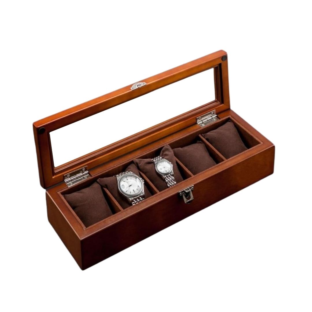 Boulxuri Wooden Watch Box Classic SKU 22003