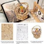 3D Puzzle DIY Wooden Model Music Box