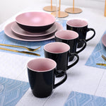 Chic Stoneware Ceramic Dinnerware Set for 4 8 12 SKU 70039