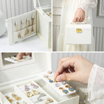 Luvarie Jewelry Box with Mirror and Lock S2