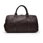 Large Leather Travel Duffle Bag 82003