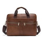 Leather Messenger Laptop Shoulder Bag for Men 82021