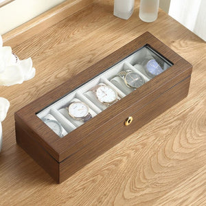 Wooden Watch Box For 5 Watches 22011