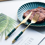 Evergreen Flatware Set