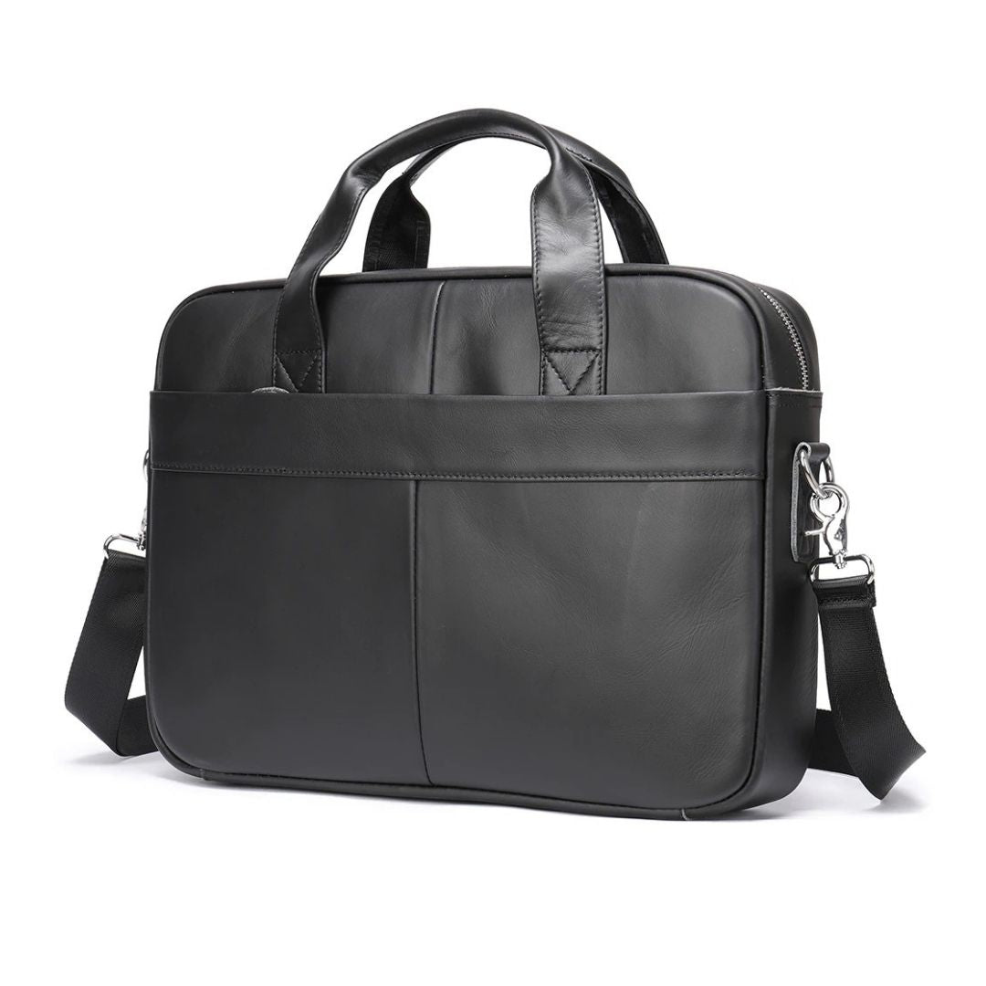 Leather Messenger Laptop Shoulder Bag for Men 82020
