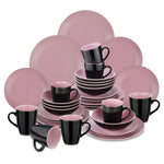Chic Stoneware Ceramic Dinnerware Set for 4 8 12 SKU 70039