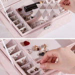 Luvarie Jewelry Box with Necklace Holder SKU 21043