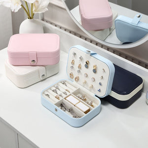 Utopi Leather Jewelry Box for Travel