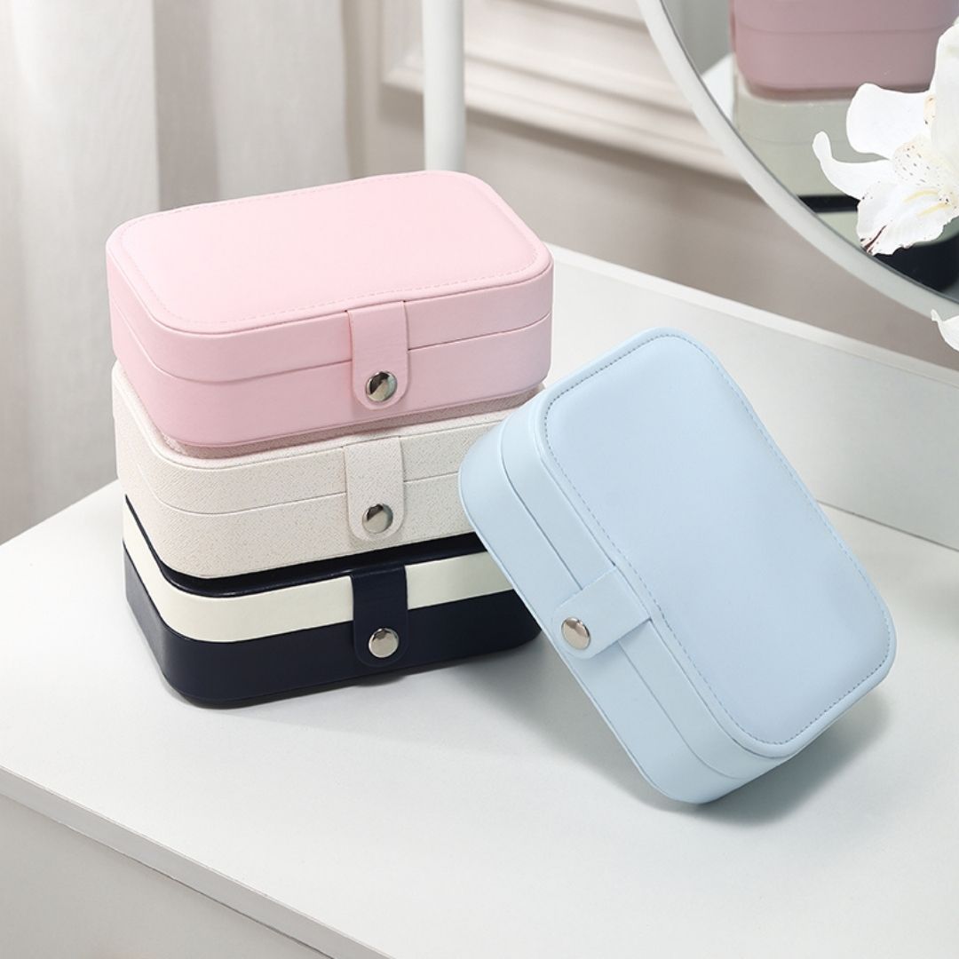 Utopi Leather Jewelry Box for Travel