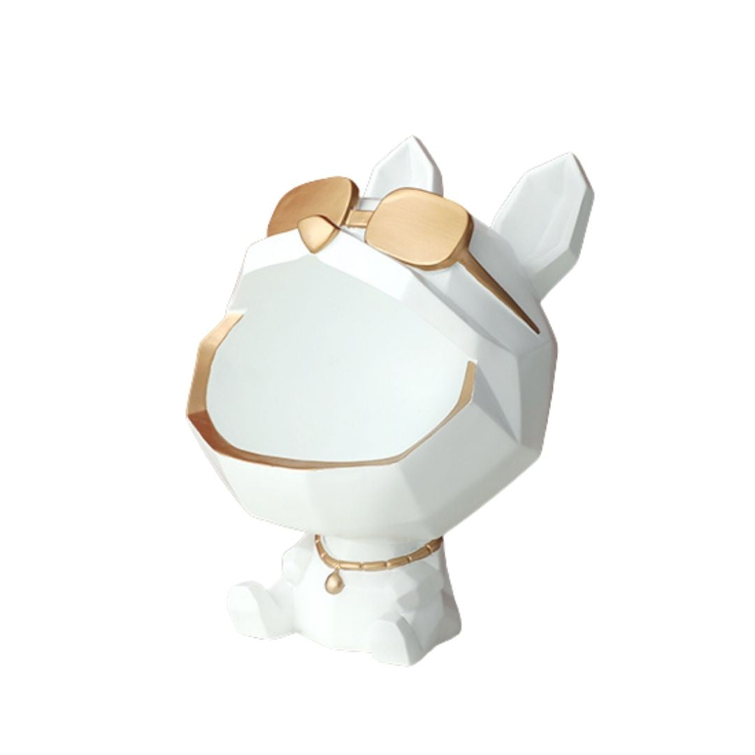 Happy Dog Figurine Storage Box