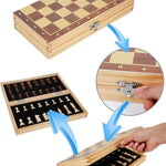 Magnetic Wooden Chess Set