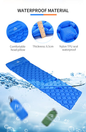 Outdoor Camping Inflatable Sleeping Pad