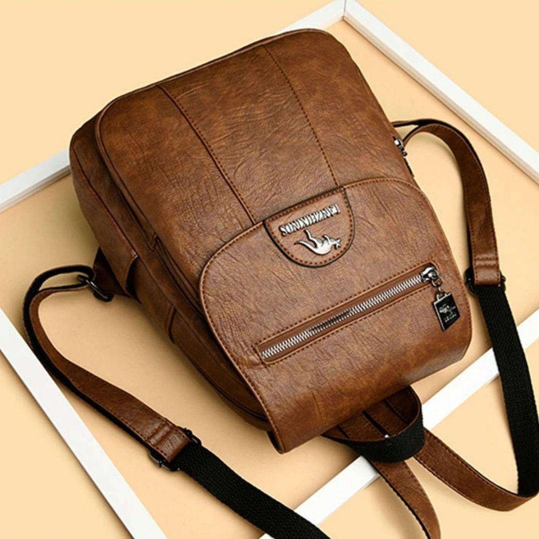 Cute Bookbag Leather Backpack Purse for Women 82033
