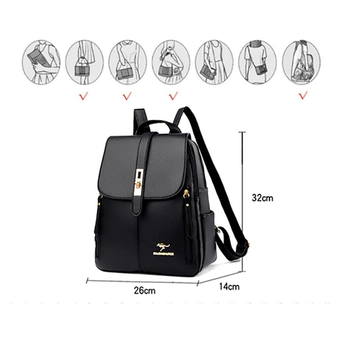 KA-KAIASHA Cute Small Backpack Purse for Women Ladies 20 L Backpack black -  Price in India | Flipkart.com