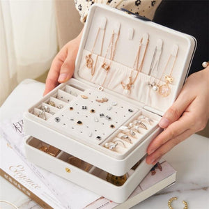 Utopi Leather Jewelry Box for Travel S5 SKU 21038