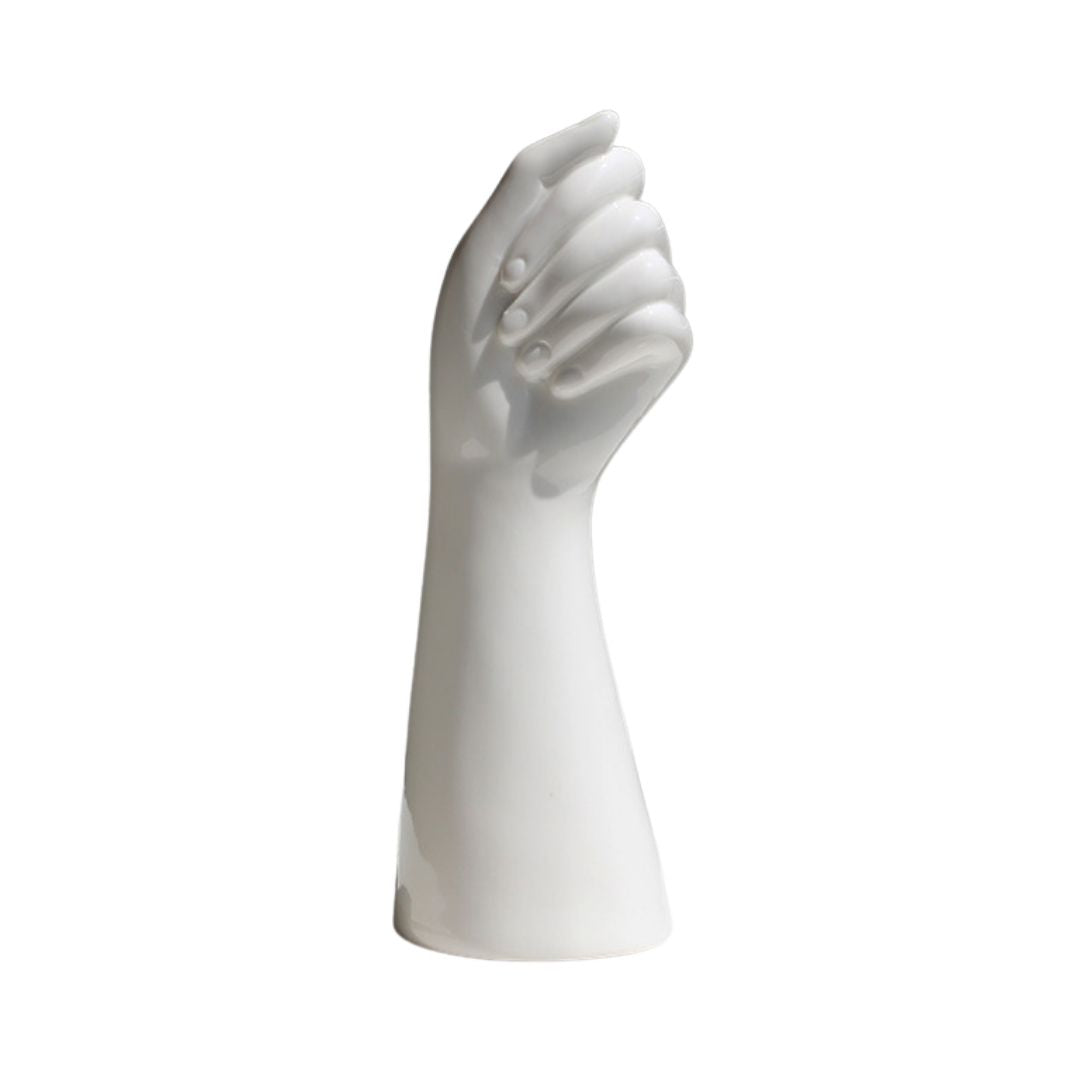 Ceramic Hand Shaped Vase