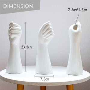 Ceramic Hand Shaped Vase