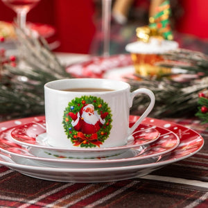 Stoneware Christmas Dinnerware Set 30 60 Pieces 70008