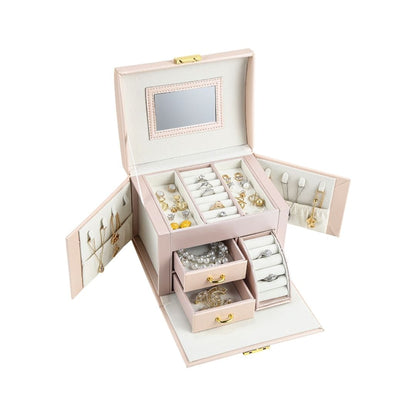 Luvarie Jewelry Box with Mirror and Lock S2 SKU 21020
