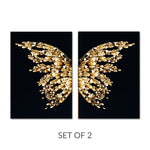 Butterfly Wings Art Print on Canvas