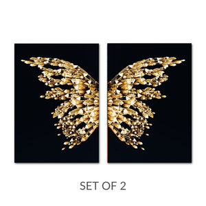 Butterfly Wings Art Print on Canvas