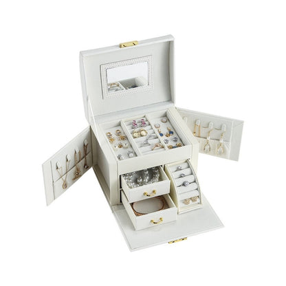 Luvarie Jewelry Box with Mirror and Lock S2 SKU 21020